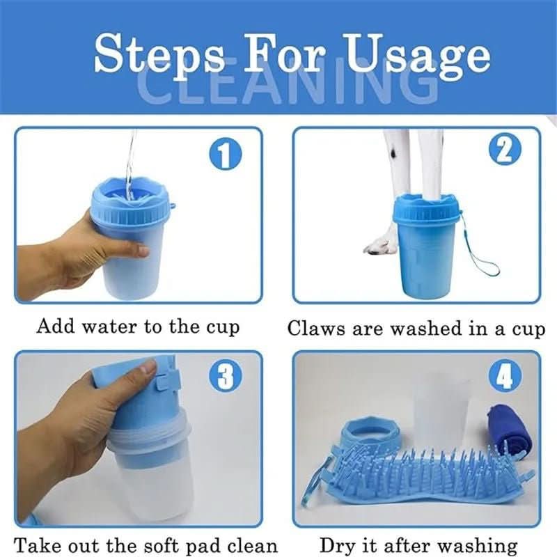 Limpa Pata™ | Copo para limpar patas - Cachorrês