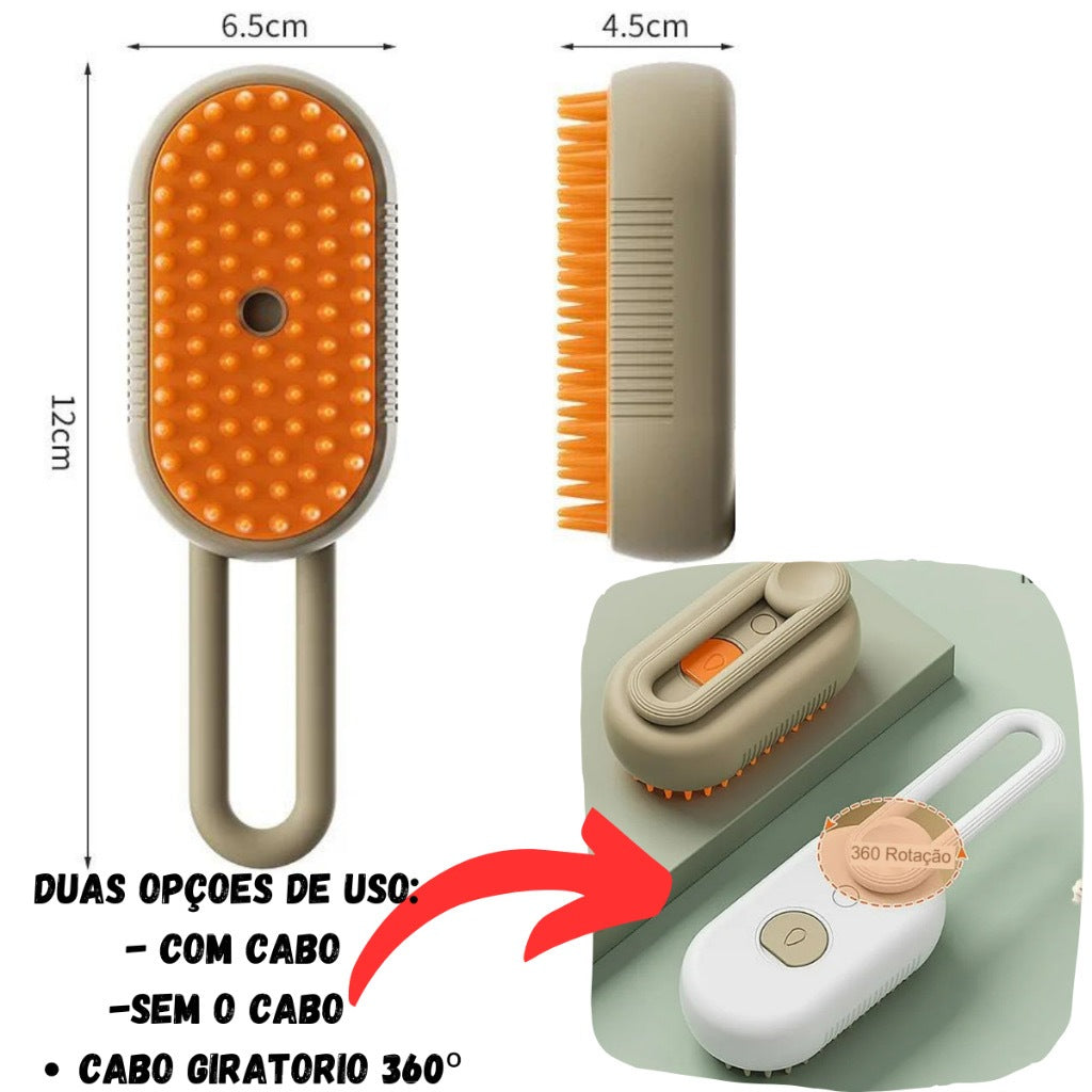 Vapo Pet™ | Escova a vapor
