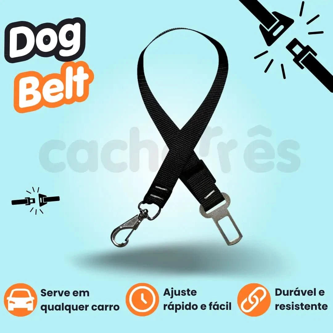 DogBelt™ – Cinto de Segurança Seguro e Confortável - Cachorrês