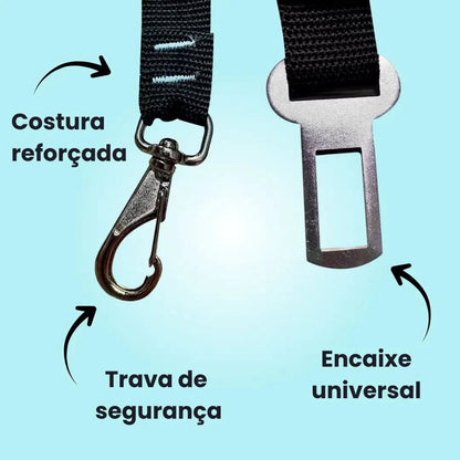DogBelt™ – Cinto de Segurança Seguro e Confortável - Cachorrês