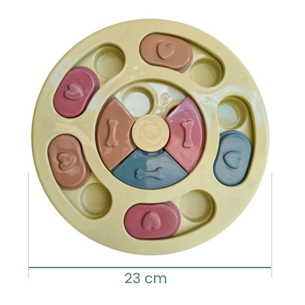 Mastiga Bem™ | Comedouro educativo lento - Cachorrês