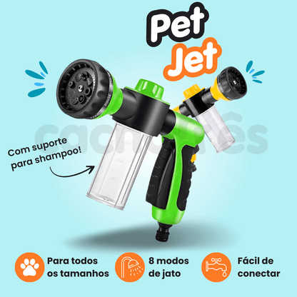Pet Jet™ | Pistola de esguicho com dispenser - Cachorrês