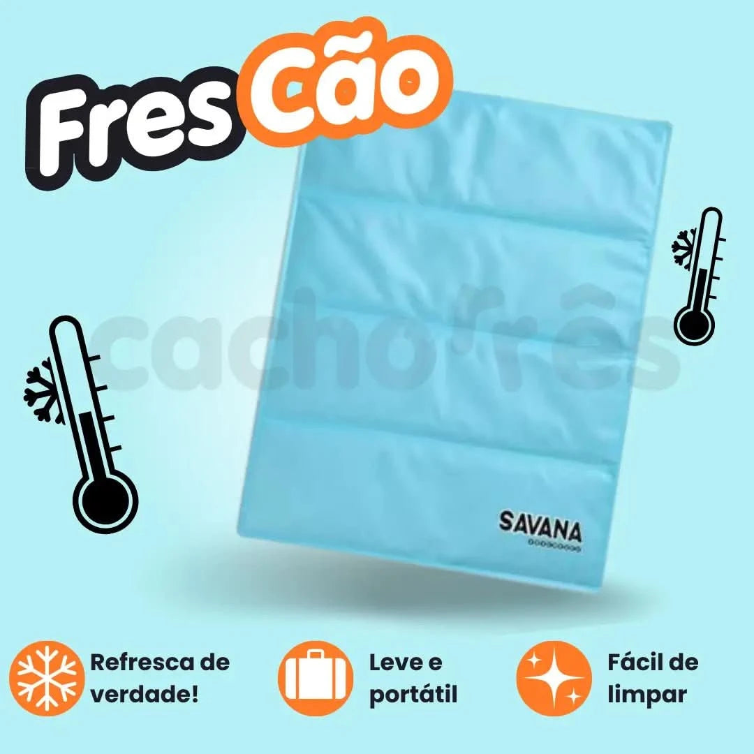 Tapete Gelado FresCão™ | Refresca seu dog sem energia - Cachorrês