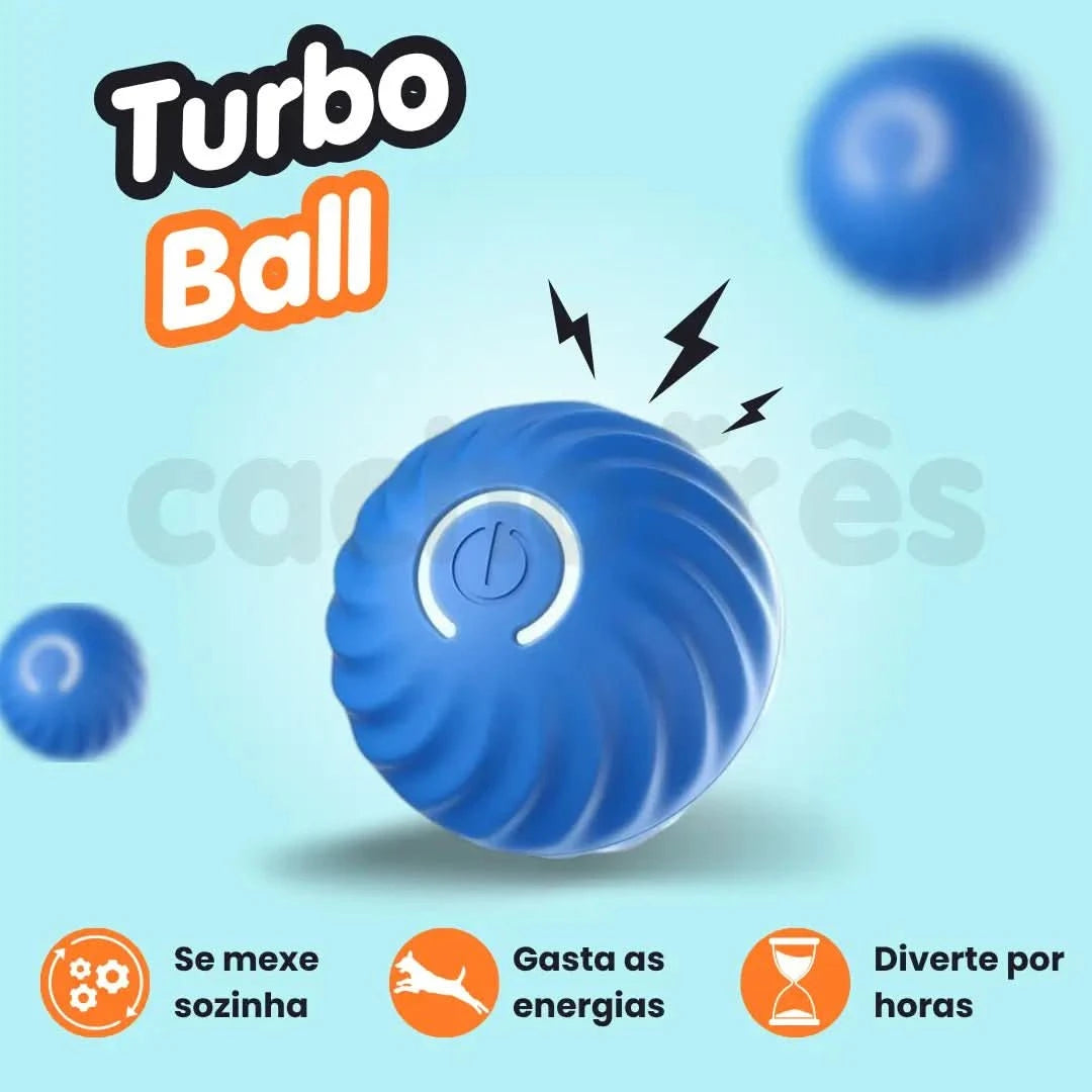 TurboBall™ | A Bolinha Interativa que se Move Sozinha - Cachorrês